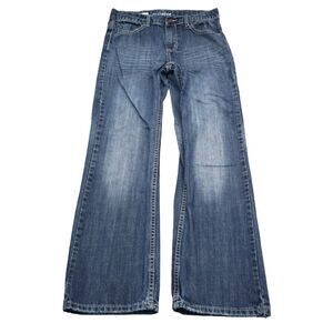 Flypaper Jeans Womens 16 Blue Slim Bootcut Mid Rise Cotton Pocket Denim Pants